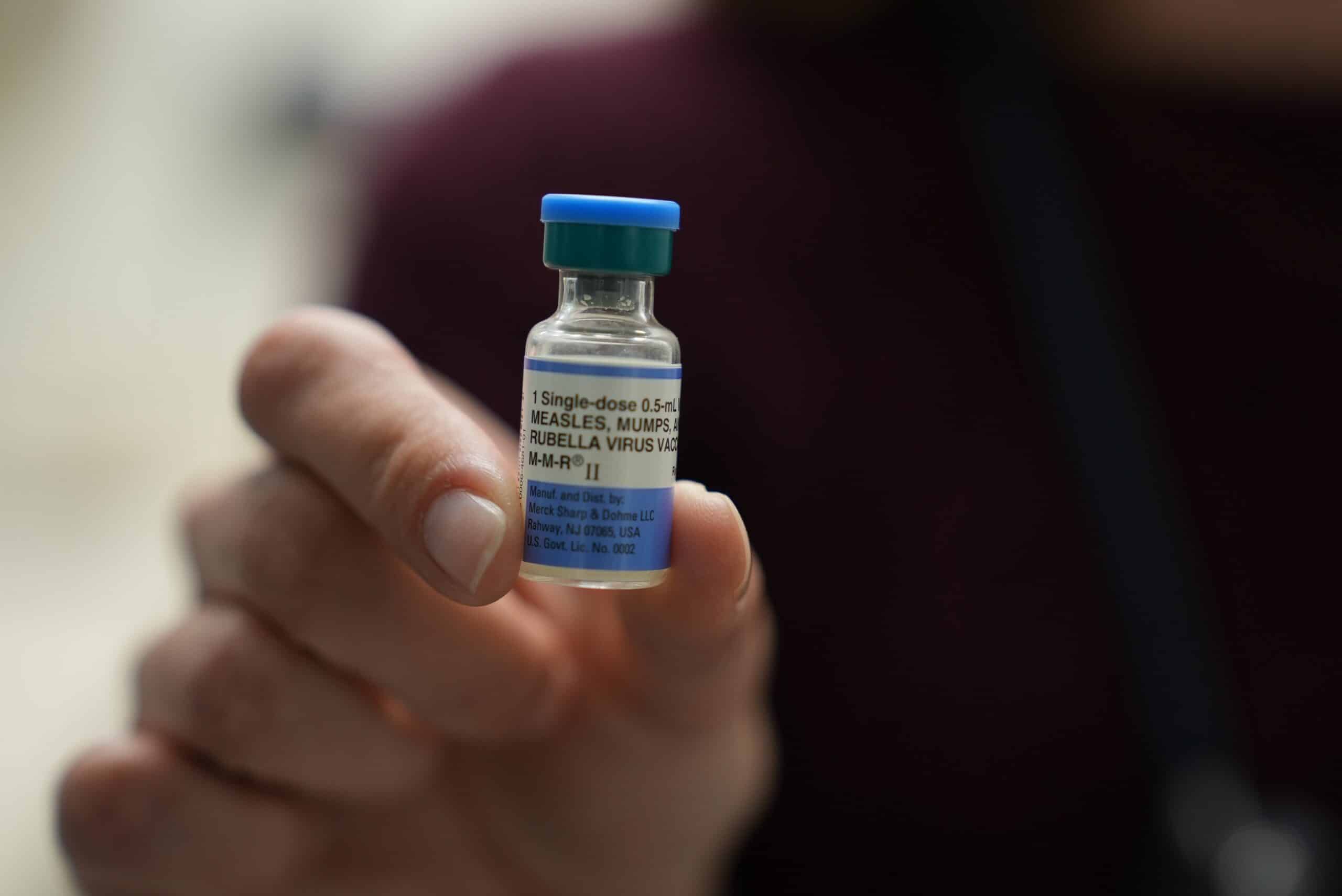 measles vaccination