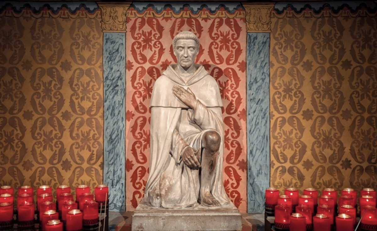 Who is St. Peregrine, the 'cancer saint' invoked for Pope Leo?