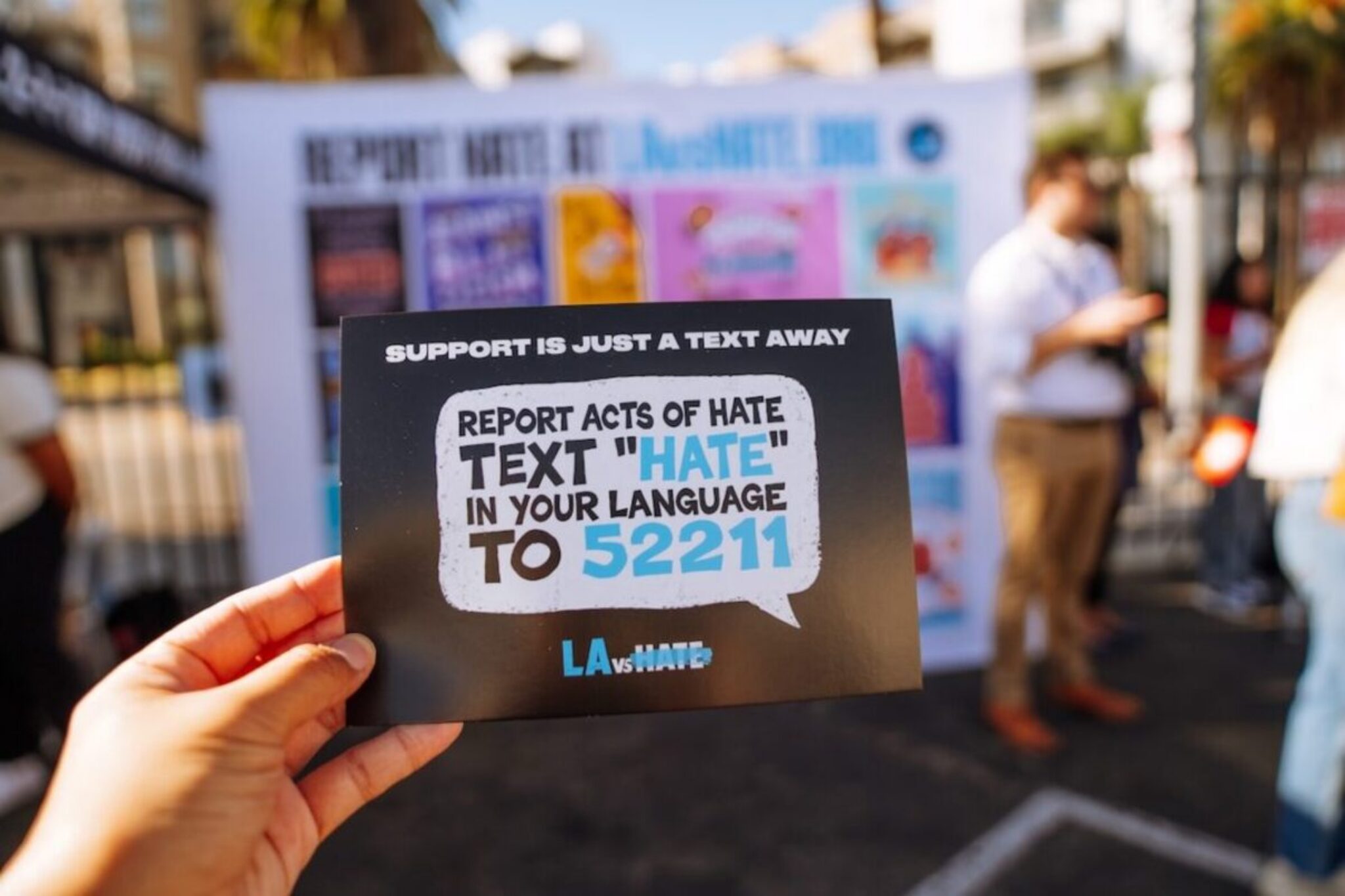 Tagalog Text Message Los Angeles County launches hate crime text reporting in Tagalog